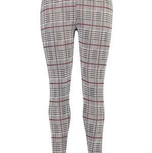 Plaid Legging Trousers